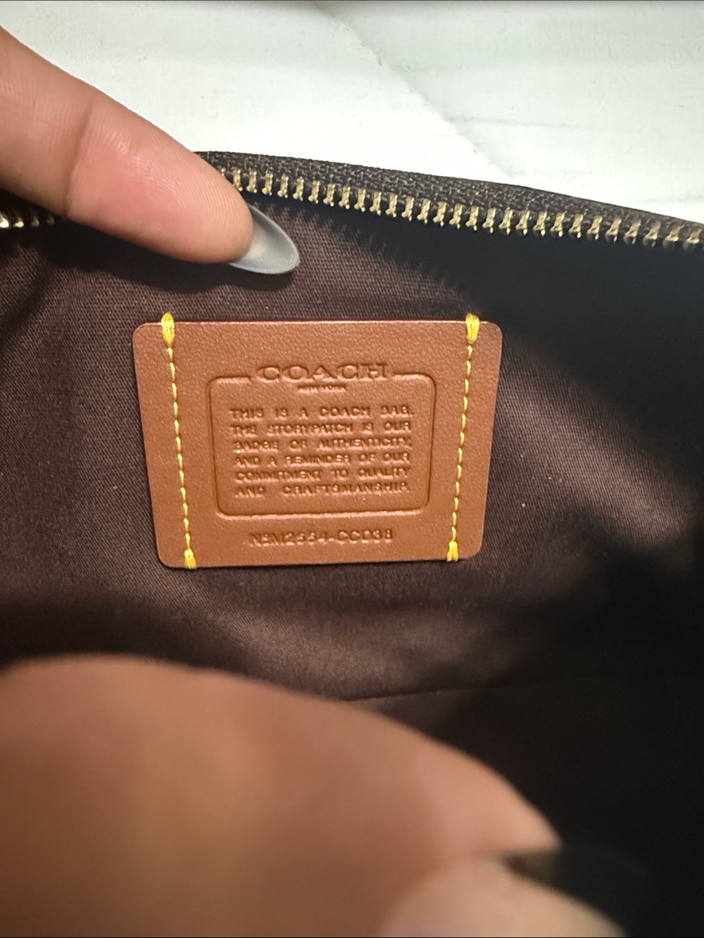 Coach Plaza 18 Bag - Picture 7 of 8